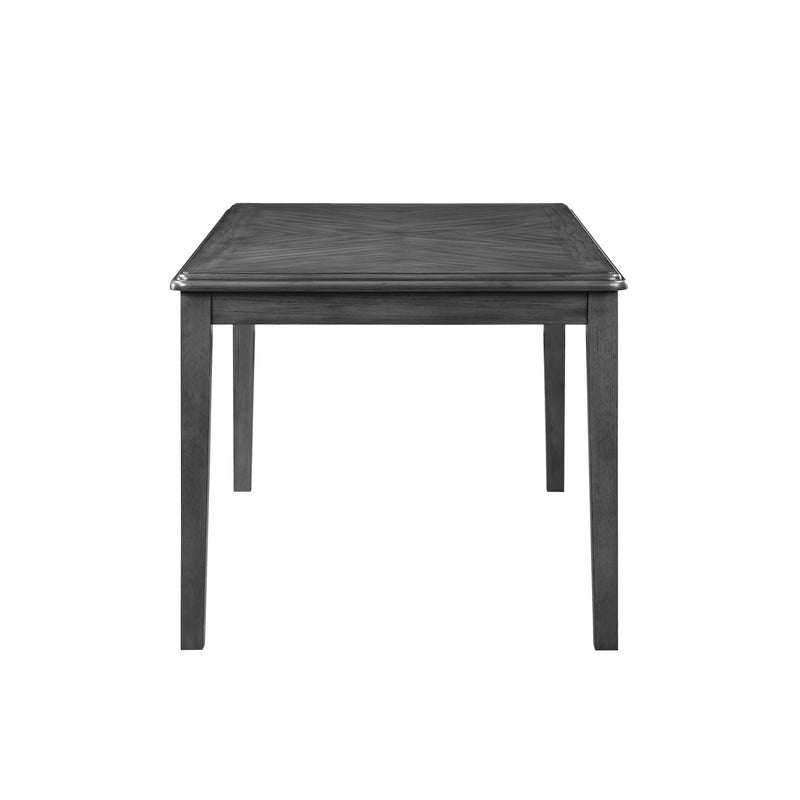 New Classic Furniture Gia D1701-160-GRY 60" Dining Table with Chairs - Gray IMAGE 5