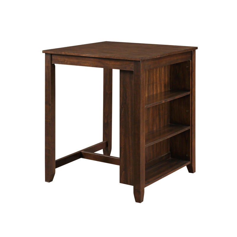 New Classic Furniture Gia D1701-32S-CHY 30" Counter Table W/2 Chairs & Stg Shelf - Cherry IMAGE 2
