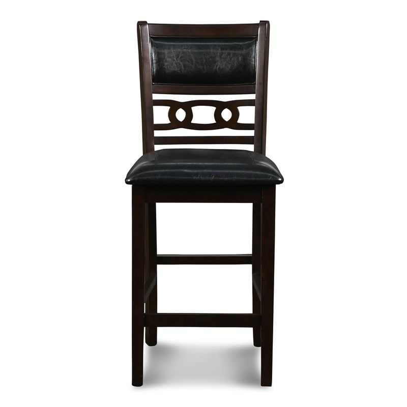 New Classic Furniture Gia D1701-32S-EBY 30" Counter Table W/2 Chairs & Stg Shelf - Ebony IMAGE 7