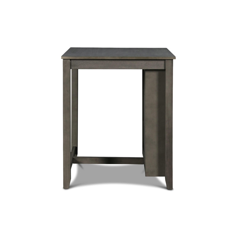 New Classic Furniture Gia D1701-32S-GRY 30" Counter Table W/2 Chairs & Stg Shelf - Gray IMAGE 5