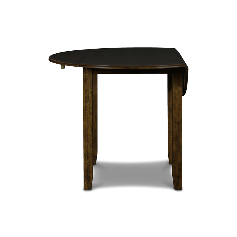 New Classic Furniture Gia D1701-40S-BRN 42" Dining Drop Leaf Table W/2 Chairs - Brown IMAGE 3