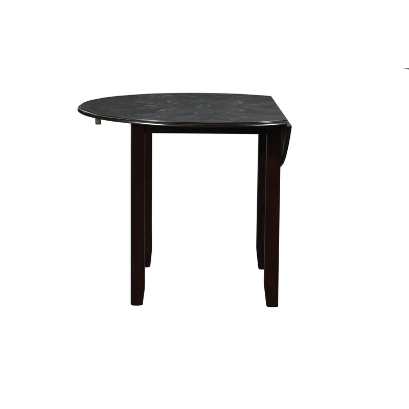 New Classic Furniture Gia D1701-40S-EBY 42" Dining Drop Leaf Table W/2 Chairs - Ebony IMAGE 6