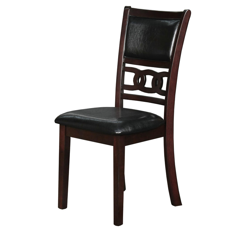 New Classic Furniture Gia D1701-40S-EBY 42" Dining Drop Leaf Table W/2 Chairs - Ebony IMAGE 8
