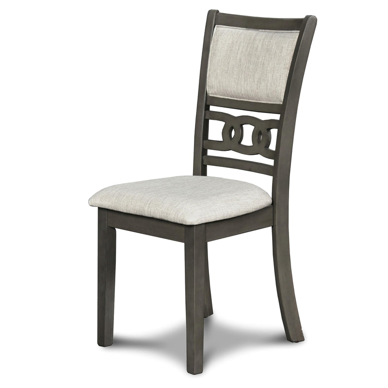 New Classic Furniture Gia D1701-40S-GRY 42" Dining Drop Leaf Table W/2 Chairs - Gray IMAGE 7