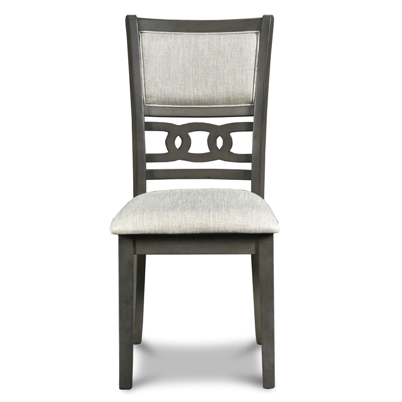 New Classic Furniture Gia D1701-40S-GRY 42" Dining Drop Leaf Table W/2 Chairs - Gray IMAGE 8