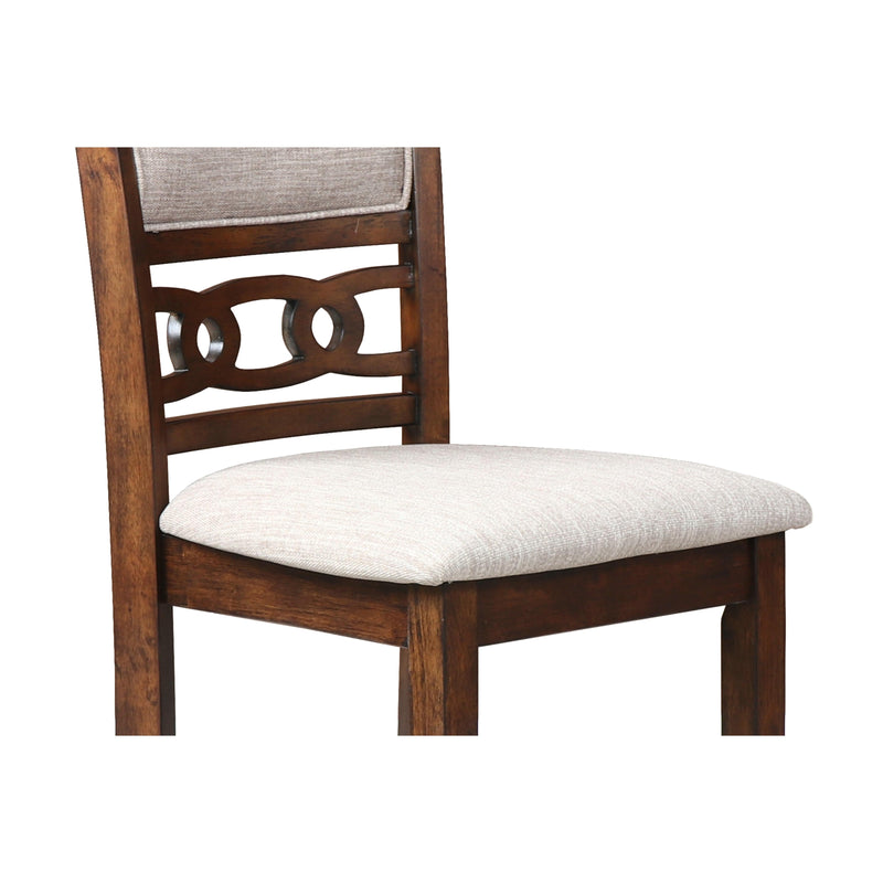 New Classic Furniture Gia D1701-42S-CHY 42" Counter Drop Leaf Table W/2 Chairs - Cherry IMAGE 8