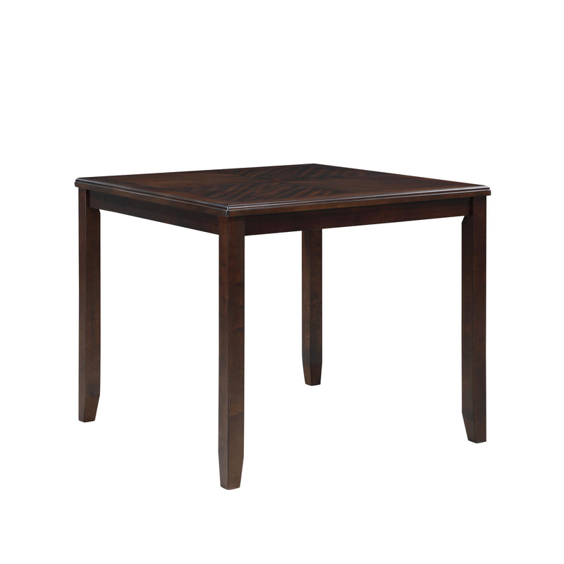 New Classic Furniture Gia D1701-542-CHY 5 pc 42" Square Counter Table & 4 Chairs - Cherry IMAGE 3