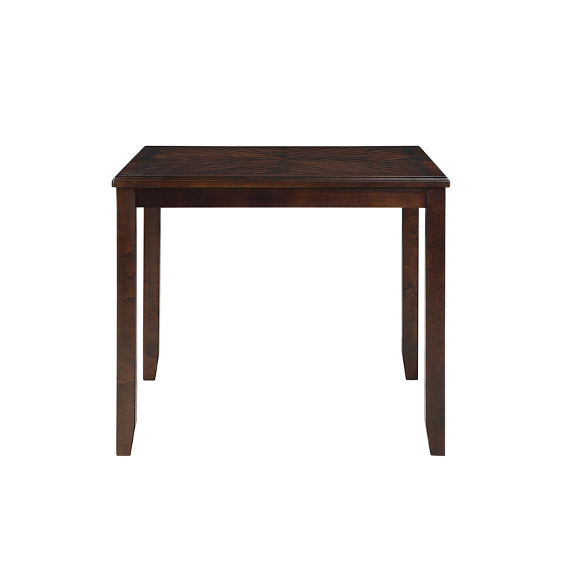 New Classic Furniture Gia D1701-542-CHY 5 pc 42" Square Counter Table & 4 Chairs - Cherry IMAGE 4