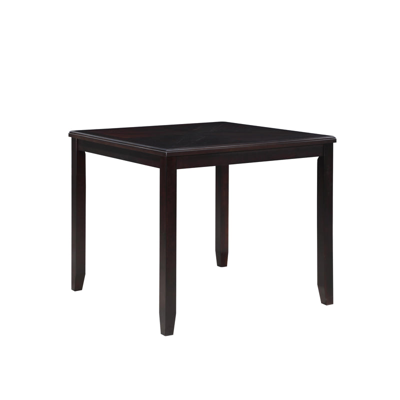 New Classic Furniture Gia D1701-542-EBY 5pc 42" Square Counter Table & 4 Chairs - Ebony IMAGE 3