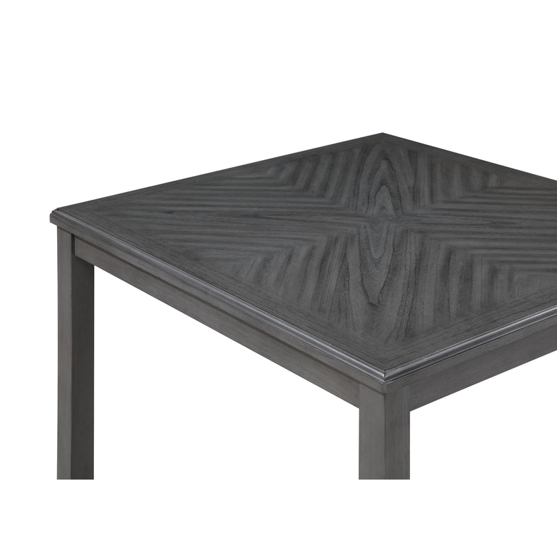 New Classic Furniture Gia D1701-542-GRY 5 pc 42" Square Counter Table & 4 Chairs - Gray IMAGE 5