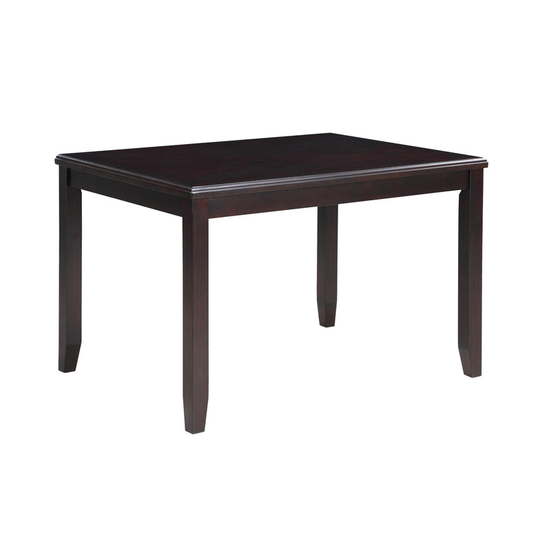 New Classic Furniture Gia D1701-548-EBY 5 pc 48" Rectangular Dining Table & 4 Chairs - Ebony IMAGE 3