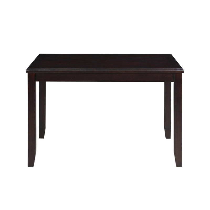 New Classic Furniture Gia D1701-548-EBY 5 pc 48" Rectangular Dining Table & 4 Chairs - Ebony IMAGE 4