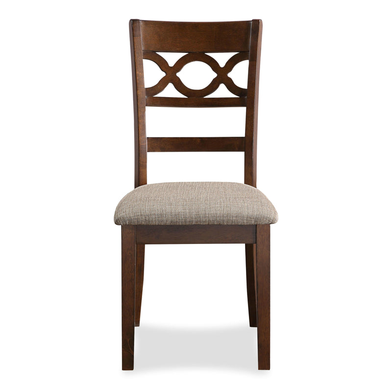 New Classic Furniture Cori D1719-50S-CHY 5 pc Round Dining Set - Cherry IMAGE 5