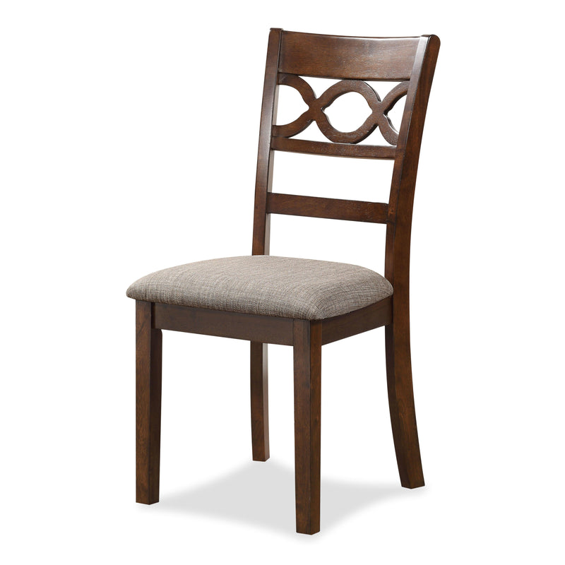 New Classic Furniture Cori D1719-50S-CHY 5 pc Round Dining Set - Cherry IMAGE 6