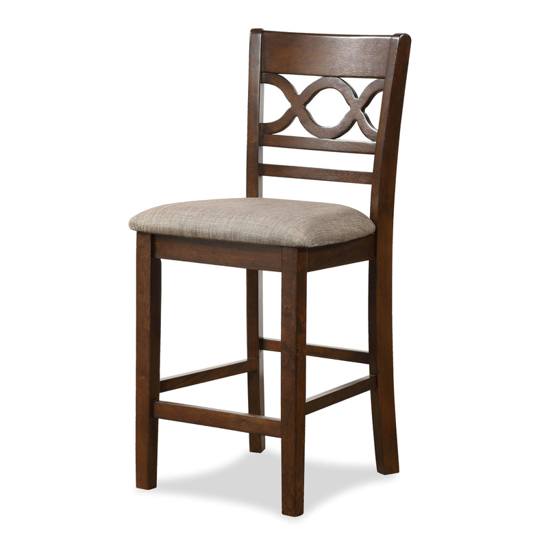 New Classic Furniture Cori D1719-52S-CHY 5 pc Counter Dining Set - Cherry IMAGE 6