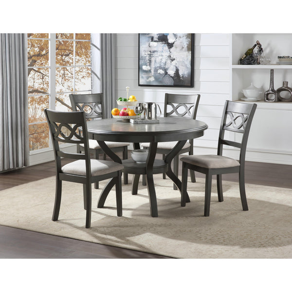 New Classic Furniture Cori D1719-52S-GRY 5 pc Counter Dining Set - Gray IMAGE 1