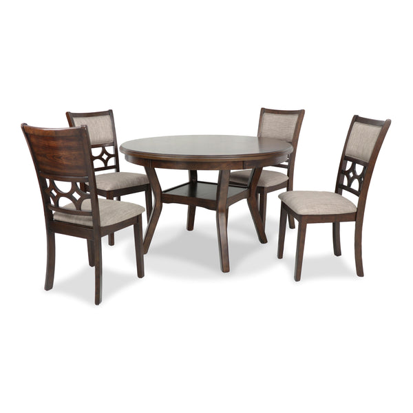 New Classic Furniture Mitchell D1763-50S-CHY 5 pc Dining Set - Cherry IMAGE 1