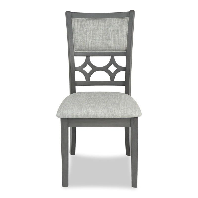 New Classic Furniture Mitchell D1763-50S-GRY 5 pc Dining Set - Gray IMAGE 5