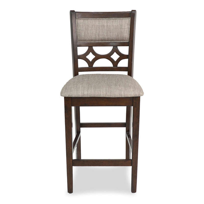 New Classic Furniture Mitchell D1763-52S-CHY 5 pc Counter Dining Set - Cherry IMAGE 5