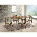 New Classic Furniture Morocco D331-10 47" Rectangle Dining Table - Walnut Brown IMAGE 7