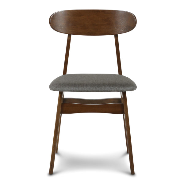 New Classic Furniture Morocco D331-20-DGR Dining Chair w/Dark Gray Seat Cushion IMAGE 1