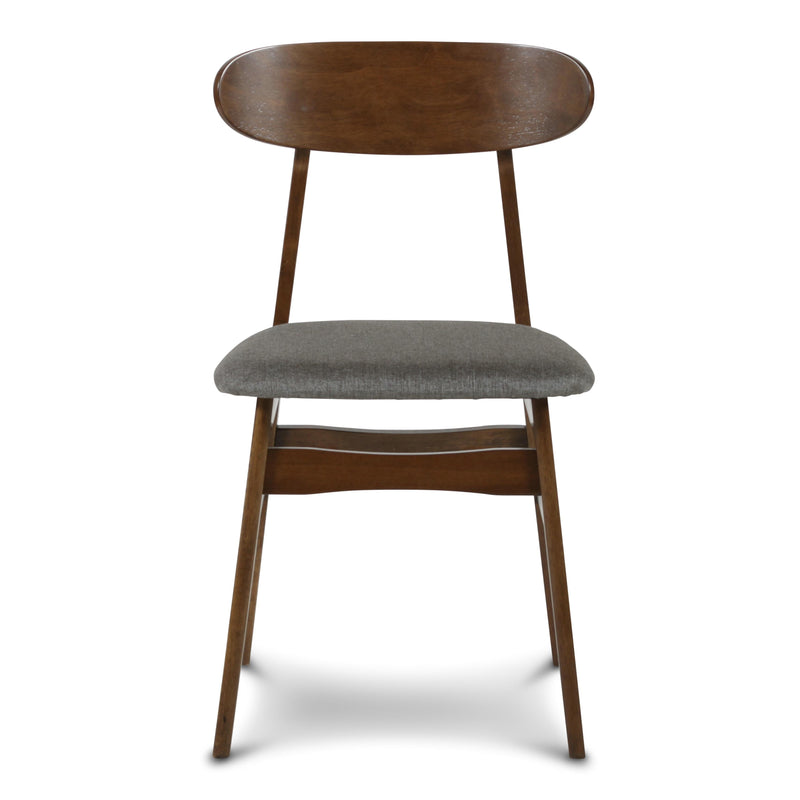 New Classic Furniture Morocco D331-20-DGR Dining Chair w/Dark Gray Seat Cushion IMAGE 1