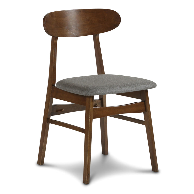 New Classic Furniture Morocco D331-20-DGR Dining Chair w/Dark Gray Seat Cushion IMAGE 2