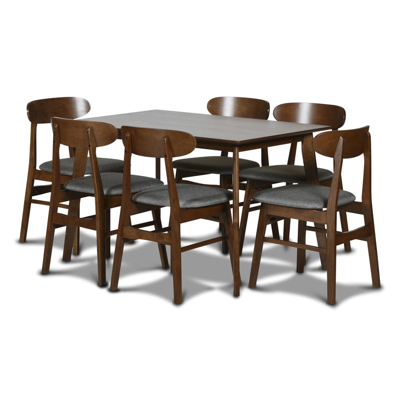New Classic Furniture Morocco D331-20-DGR Dining Chair w/Dark Gray Seat Cushion IMAGE 6