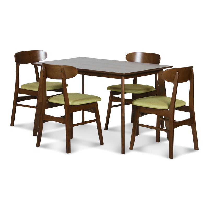 New Classic Furniture Morocco D331-20-GRN Dining Chair w/Green Seat Cushion IMAGE 4