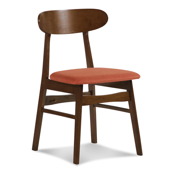 New Classic Furniture Morocco D331-20-ORG Dining Chair w/Orange Seat Cushion IMAGE 1