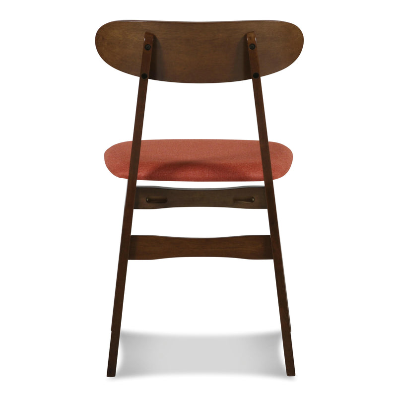 New Classic Furniture Morocco D331-20-ORG Dining Chair w/Orange Seat Cushion IMAGE 3