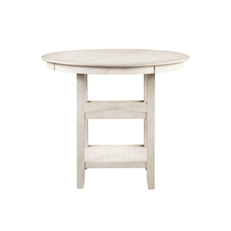 New Classic Furniture Amy D3651-52S-BSQ 5 pc Counter Dining Set - 2 Tone Bisque IMAGE 2