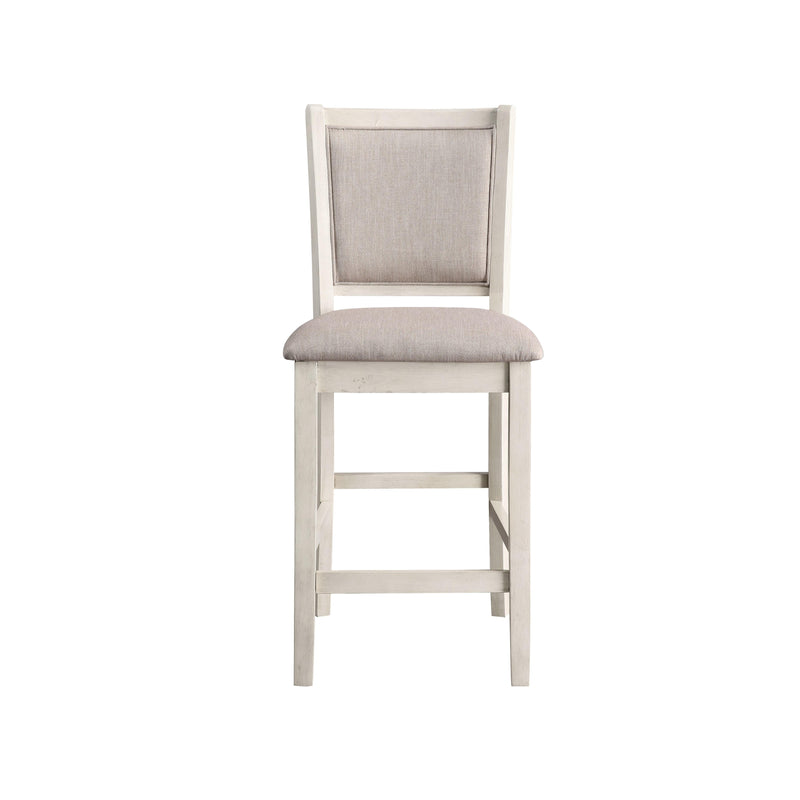 New Classic Furniture Amy D3651-52S-BSQ 5 pc Counter Dining Set - 2 Tone Bisque IMAGE 5