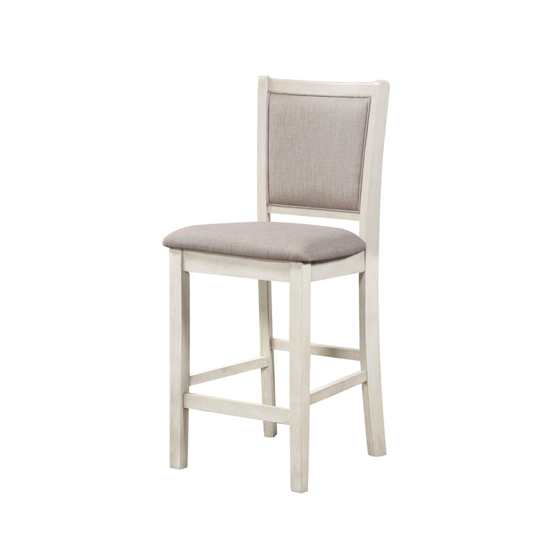New Classic Furniture Amy D3651-52S-BSQ 5 pc Counter Dining Set - 2 Tone Bisque IMAGE 6
