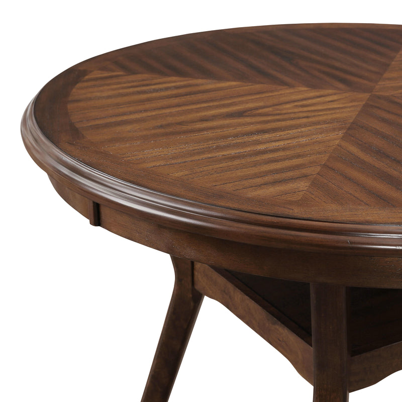 New Classic Furniture Amy D3651-50S-CHY 5 pc Dining Set - Cherry IMAGE 4