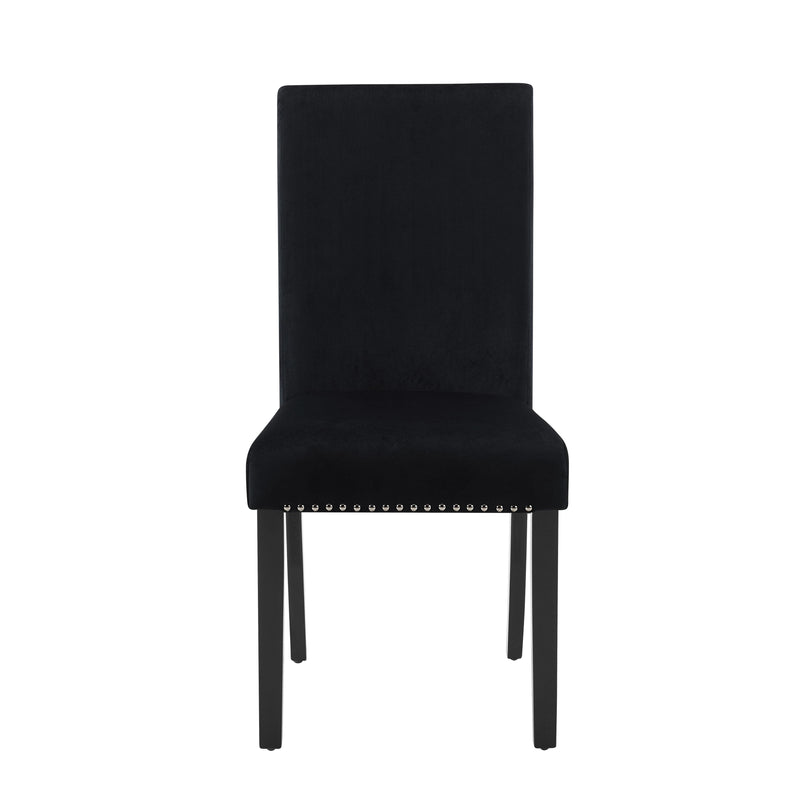 New Classic Furniture Celeste D400-20-BLK Dining Chair - Black IMAGE 1