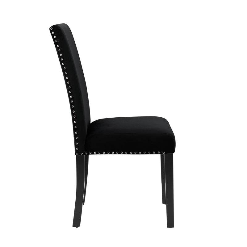 New Classic Furniture Celeste D400-20-BLK Dining Chair - Black IMAGE 3