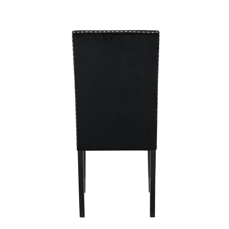 New Classic Furniture Celeste D400-20-BLK Dining Chair - Black IMAGE 4