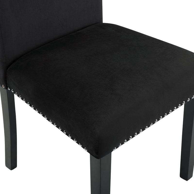 New Classic Furniture Celeste D400-20-BLK Dining Chair - Black IMAGE 5