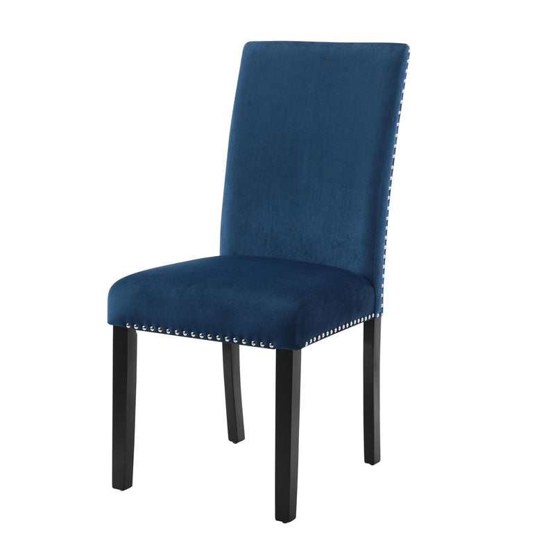 New Classic Furniture Celeste D400-20-BLU Dining Chair - Blue IMAGE 2