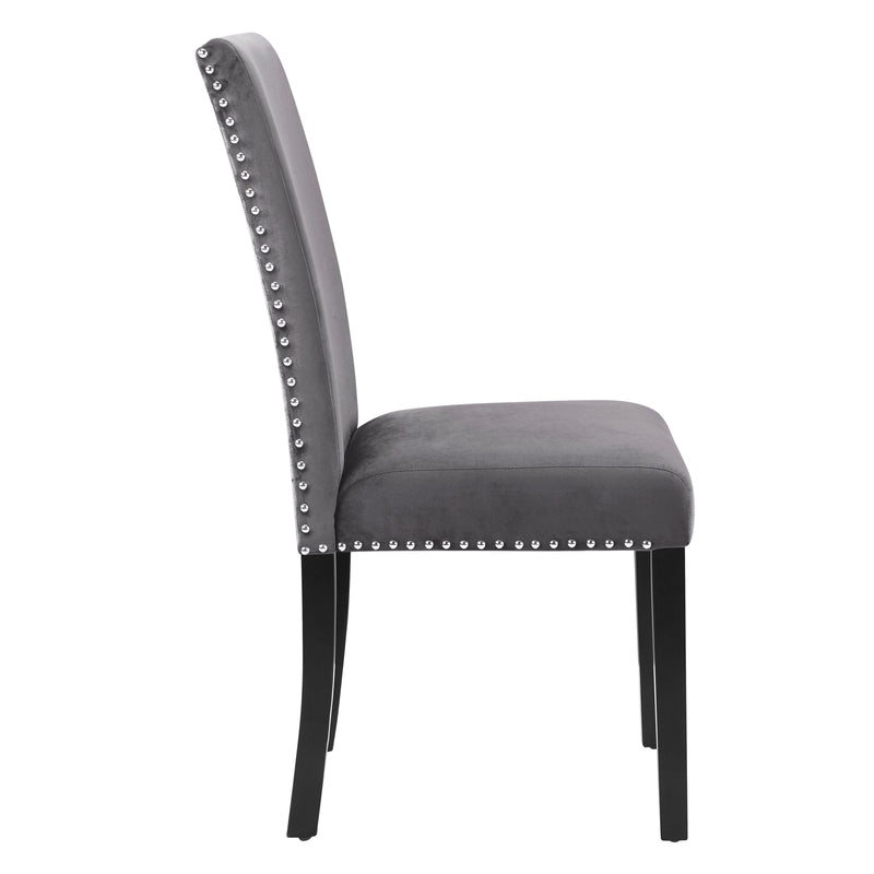 New Classic Furniture Celeste D400-20-GRY Dining Chair - Gray IMAGE 3