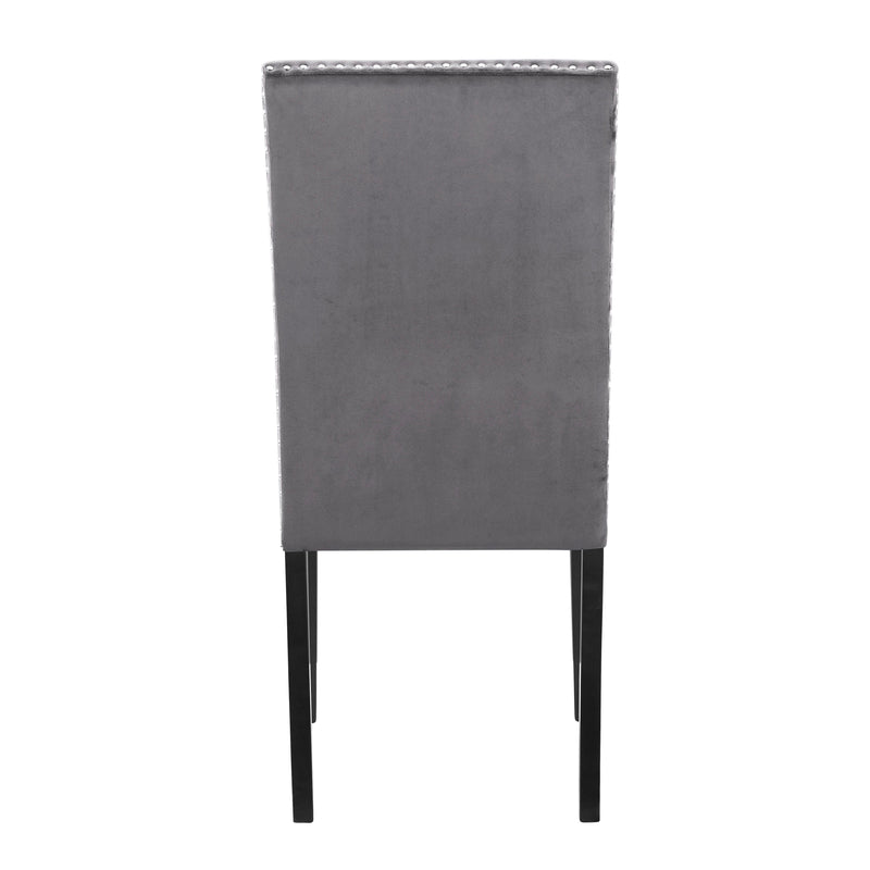 New Classic Furniture Celeste D400-20-GRY Dining Chair - Gray IMAGE 4