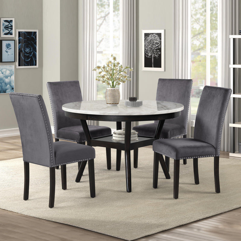 New Classic Furniture Celeste D400-20-GRY Dining Chair - Gray IMAGE 8