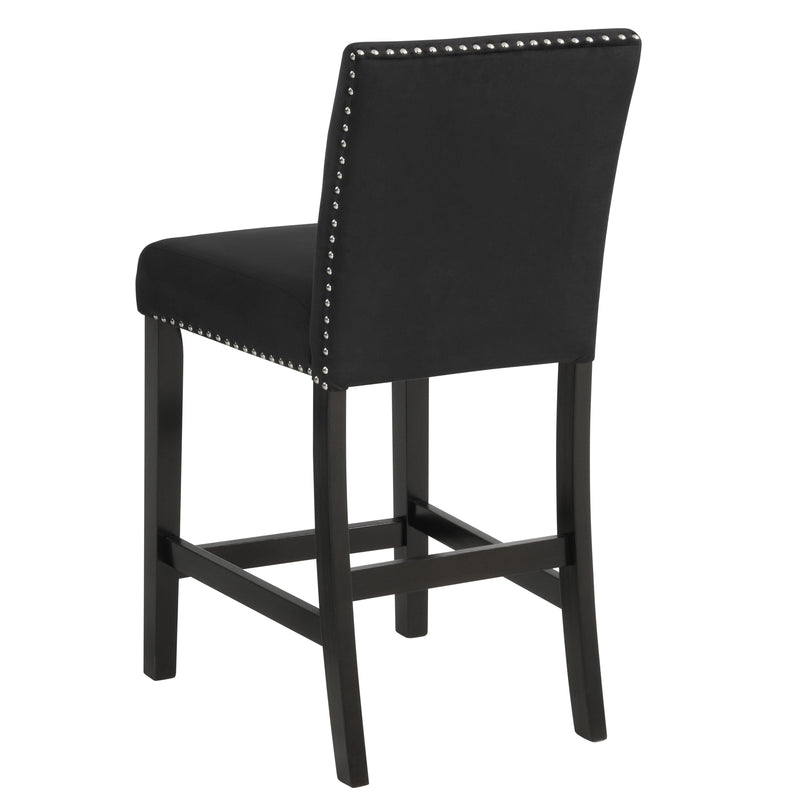 New Classic Furniture Celeste D400-22-BLK Counter Height Chair - Black IMAGE 4