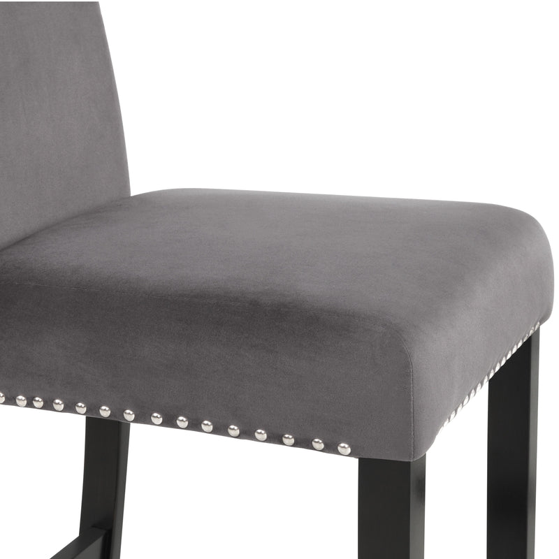 New Classic Furniture Celeste D400-22-GRY Counter Height Chair - Gray IMAGE 5