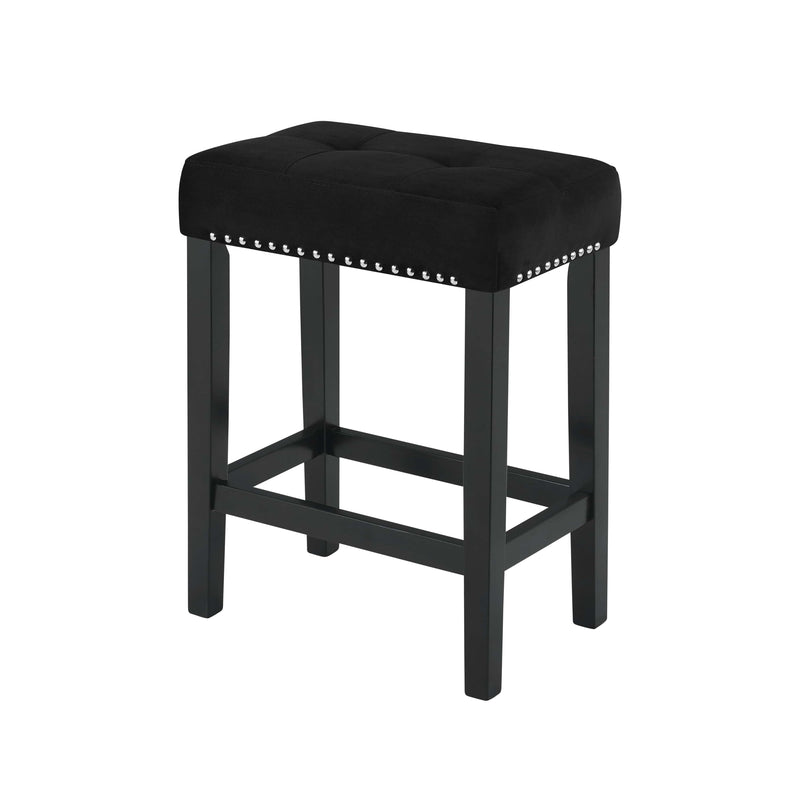 New Classic Furniture Celeste D400-B3S-BLK Theater Bar Table w/ 3 Stools - Black IMAGE 6