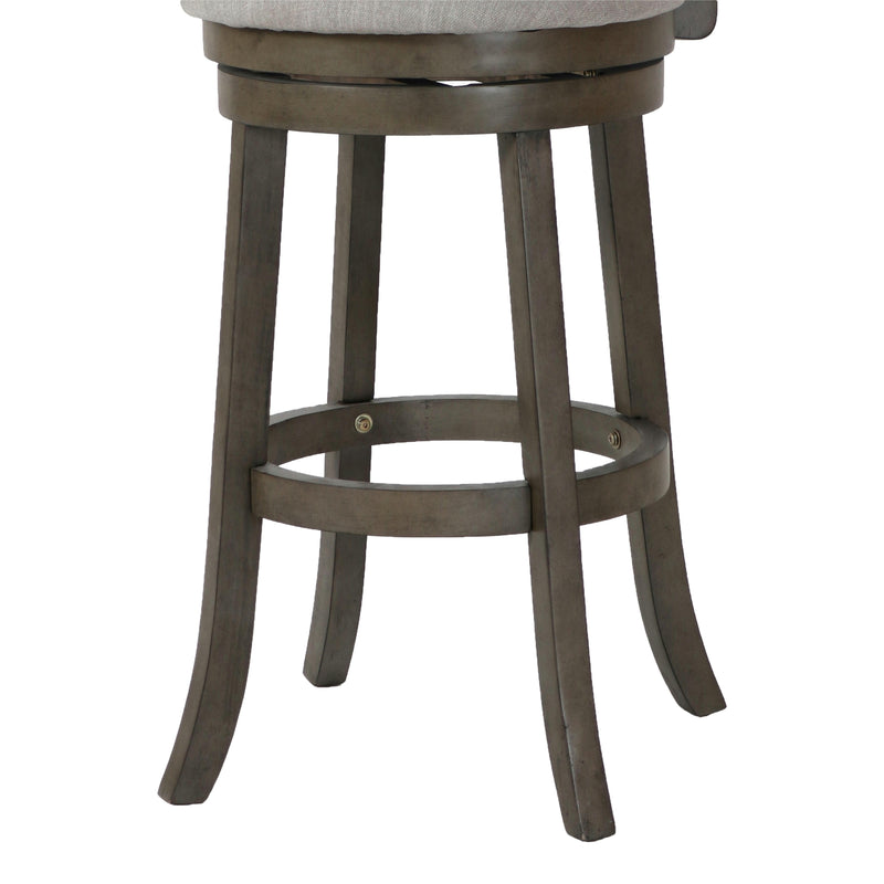 New Classic Furniture Manchester S1128-BS-FG 29" Bar Stool - Antique Gray W/ Fabric Seat IMAGE 5