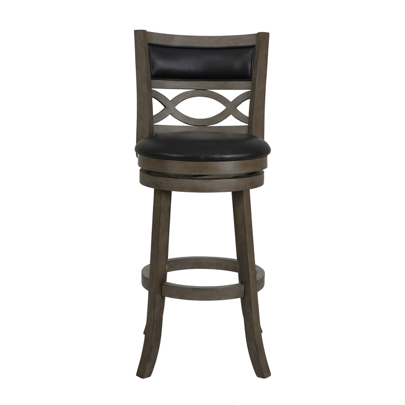 New Classic Furniture Manchester S1128-BS-PG 29" Bar Stool - Antique Gray W/ PU Seat IMAGE 1