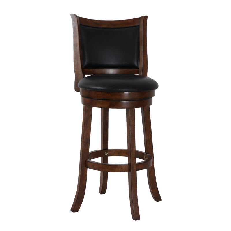 New Classic Furniture Bristol S1131-BS-PB 29" Bar Stool - Dark Brown W/ PU Seat IMAGE 2
