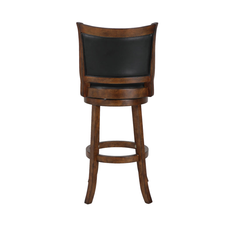 New Classic Furniture Bristol S1131-BS-PB 29" Bar Stool - Dark Brown W/ PU Seat IMAGE 3